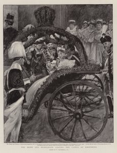 The Bride and Bridegroom Leaving the Castle of Ehrenburg