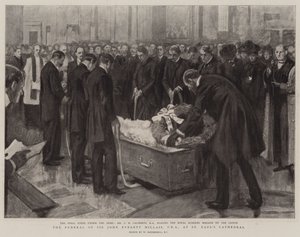 The Funeral of Sir John Everett Millais at St Paul