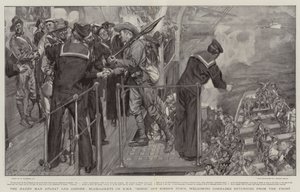 The Handy Man Afloat and Ashore, Bluejackets on H M S Doris, off Simon