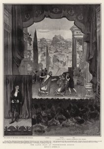 The Latin Play at Westminster School by William Hatherell
