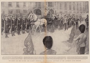 The Queen and her Sailors, Her Majesty inspecting the Powerful Contingent of the Ladysmith Naval Brigade