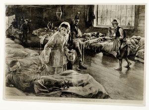 The Heroine of Fifty Years Ago: Miss Florence Nightingale in the Hospital at Scutari