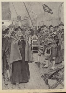 The Trial Cruise of the RMS Tantallon Castle, the New Cruise Liner by William Hatherell