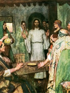 Then Came Jesus and Stood in Their Midst by William Hatherell