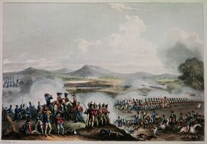 Battle of Talavera, 28th July, 1809, engraved by Thomas Sutherland by William Heath