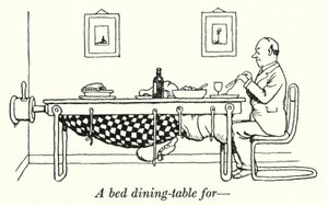 A Bed Dining-Table