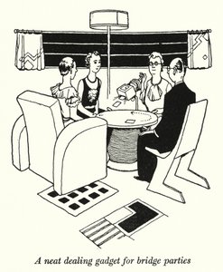 A Neat Dealing Gadget for Bridge Parties
