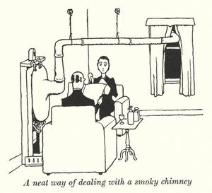 A Neat Way of Dealing with a Smoky Chimney