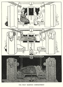 Illustration for Railway Ribaldry by W Heath Robinson by William Heath Robinson