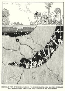 Illustration for Railway Ribaldry by W Heath Robinson