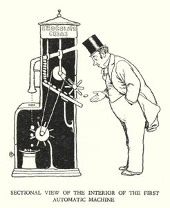 Illustration for Railway Ribaldry by W Heath Robinson by William Heath Robinson