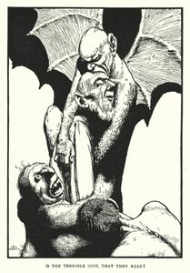 O the terrible Coil that they keep! by William Heath Robinson