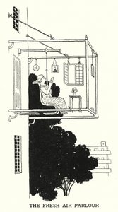 The Fresh Air Parlour by William Heath Robinson