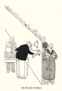 The Monthly Overhaul by William Heath Robinson