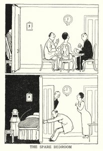 The Spare Bedroom by William Heath Robinson