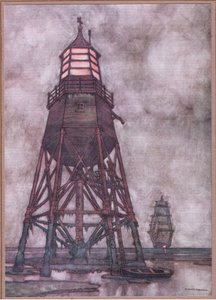 The coast wise lights of England by William Heath Robinson
