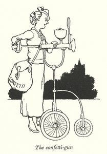 The Confetti-Gun by William Heath Robinson