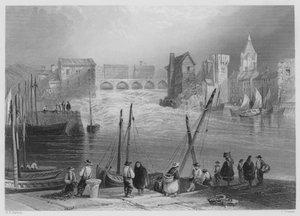 Galway, from the Gladdagh by William Henry (after) Bartlett