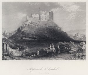Approach to Cashel, from the North by William Henry Bartlett