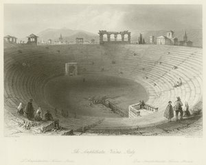 Arena of Verona by William Henry Bartlett