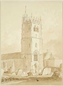 Bitton Church, Gloucestershire by William Henry Bartlett
