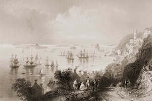 Cobh Harbour, Cork, Ireland, from 