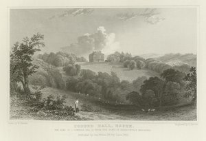 Copped Hall, Essex, the Seat of J Conyers, Esquire by William Henry Bartlett