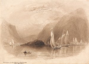 Entrance to the Hudson Highlands by William Henry Bartlett