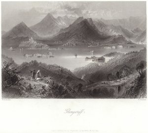 Glengariff in County Cork by William Henry Bartlett