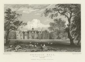 Gosfield Hall, the Seat of E G Barnard, Esquire, Essex
