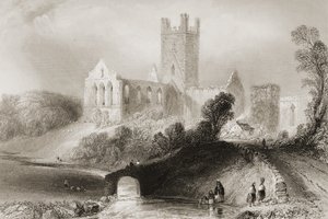 Jerpoint Abbey, County Kilkenny, Ireland, from 