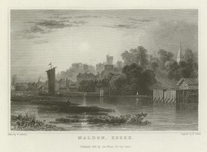 Maldon, Essex by William Henry Bartlett