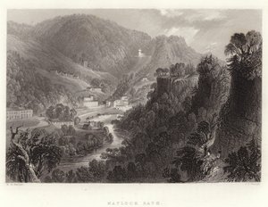 Matlock Bath by William Henry Bartlett