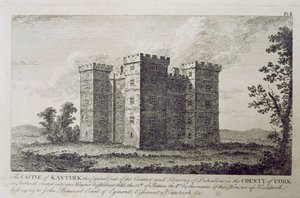 The Castle of Kanturk, County Cork, Ireland in the 1800s, from 