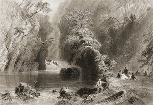 The Dargle River, County Wicklow, from 
