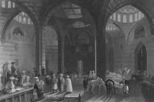 The Great Khan at Damascus by William Henry Bartlett