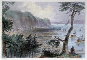 Timber Deposition near Quebec - in 