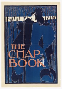 The Blue Lady, poster for The Chap-Book