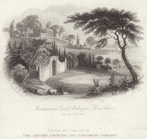 Residence of the Tomb of George Washington in Mount Vernon