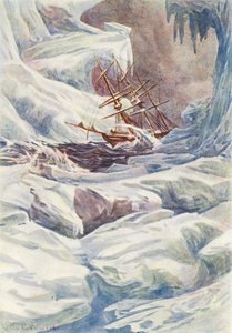 Illustration for The World of Ice or the Whaling Cruise of The Dolphin by William Henry Charles Groome