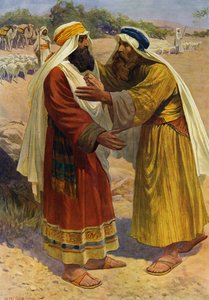 Meeting of Jacob and Esau by William Henry Charles Groome