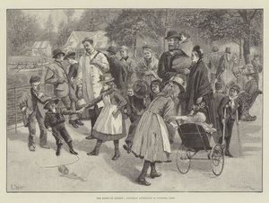 The Lungs of London, Saturday Afternoon in Victoria Park by William Henry Charles Groome