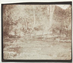 A Mountain Rivulet Which Flows at the Foot of Doune Castle, 1844 by William Henry Fox Talbot