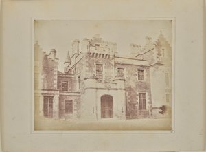 Hall Door, Abbotsford by William Henry Fox Talbot