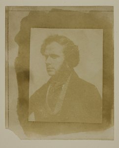 Portrait of Henneman in Profile by William Henry Fox Talbot
