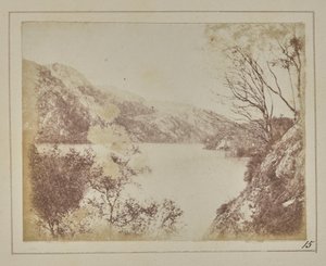 Scenery of Loch Katrine by William Henry Fox Talbot