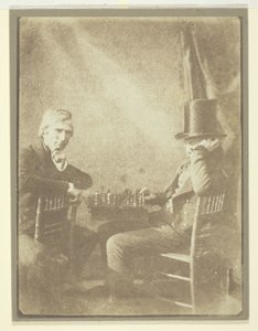 The Chess Players by William Henry Fox Talbot