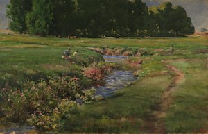 The Babbling Brook by William Henry Holmes