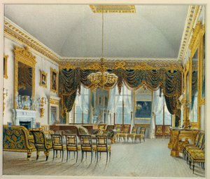 The Saloon, Devonshire House by William Henry Hunt