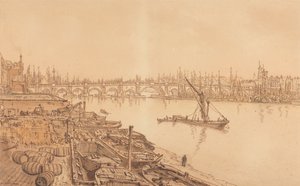 View of Old London Bridge